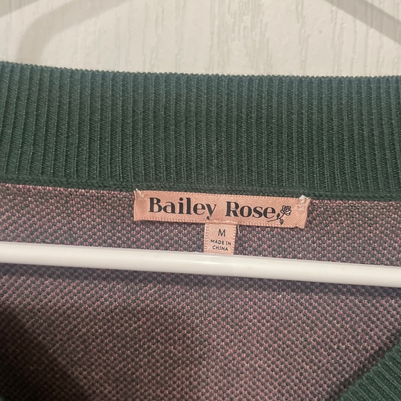 Bailey Rose Green Floral Cardigan - Picture 3 of 7